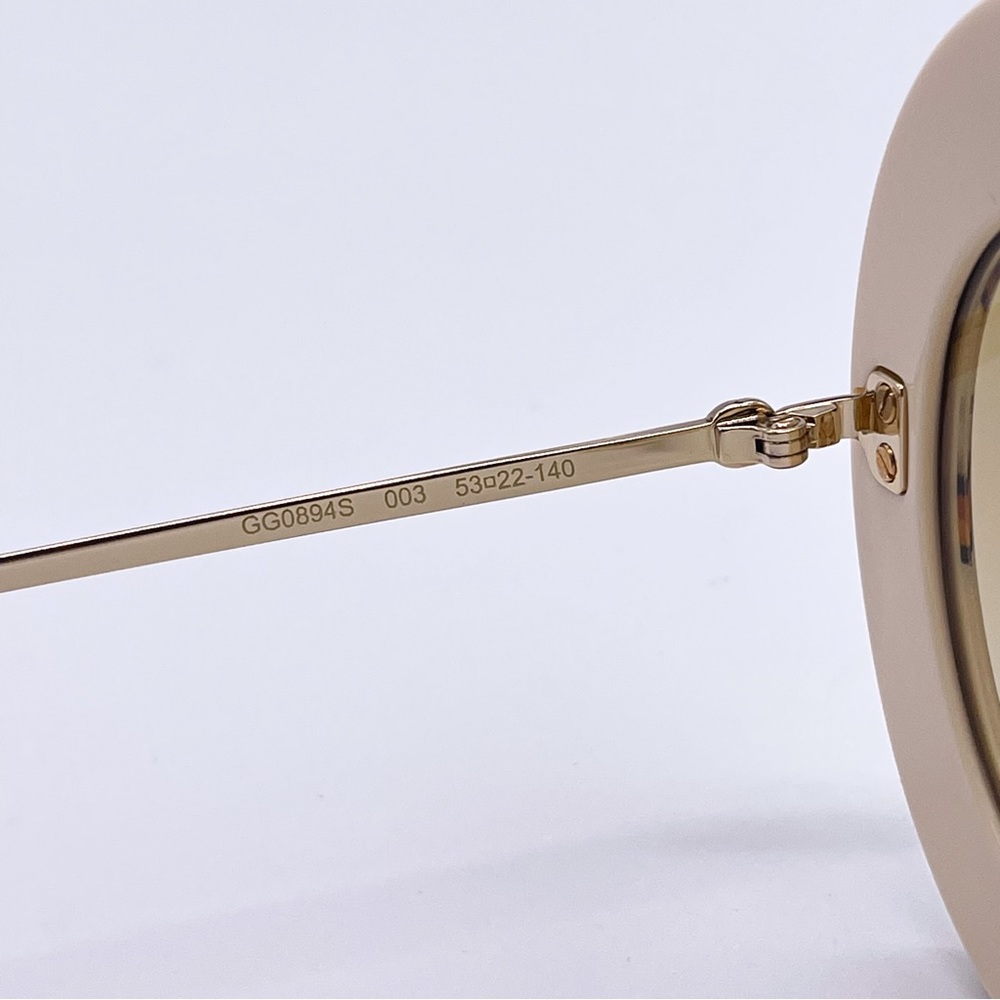 NEW GUCCI SUNGLASSES GG0894S 003 WOMEN GOLD GUCCI GG0894S - Picture 9 of 11